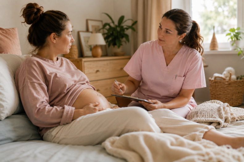 contractions accouchement
