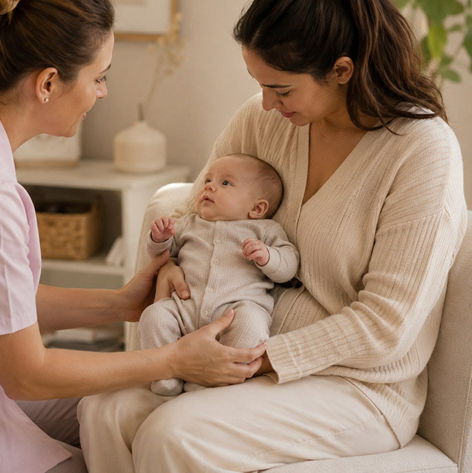Observer bébé et guider ses parents